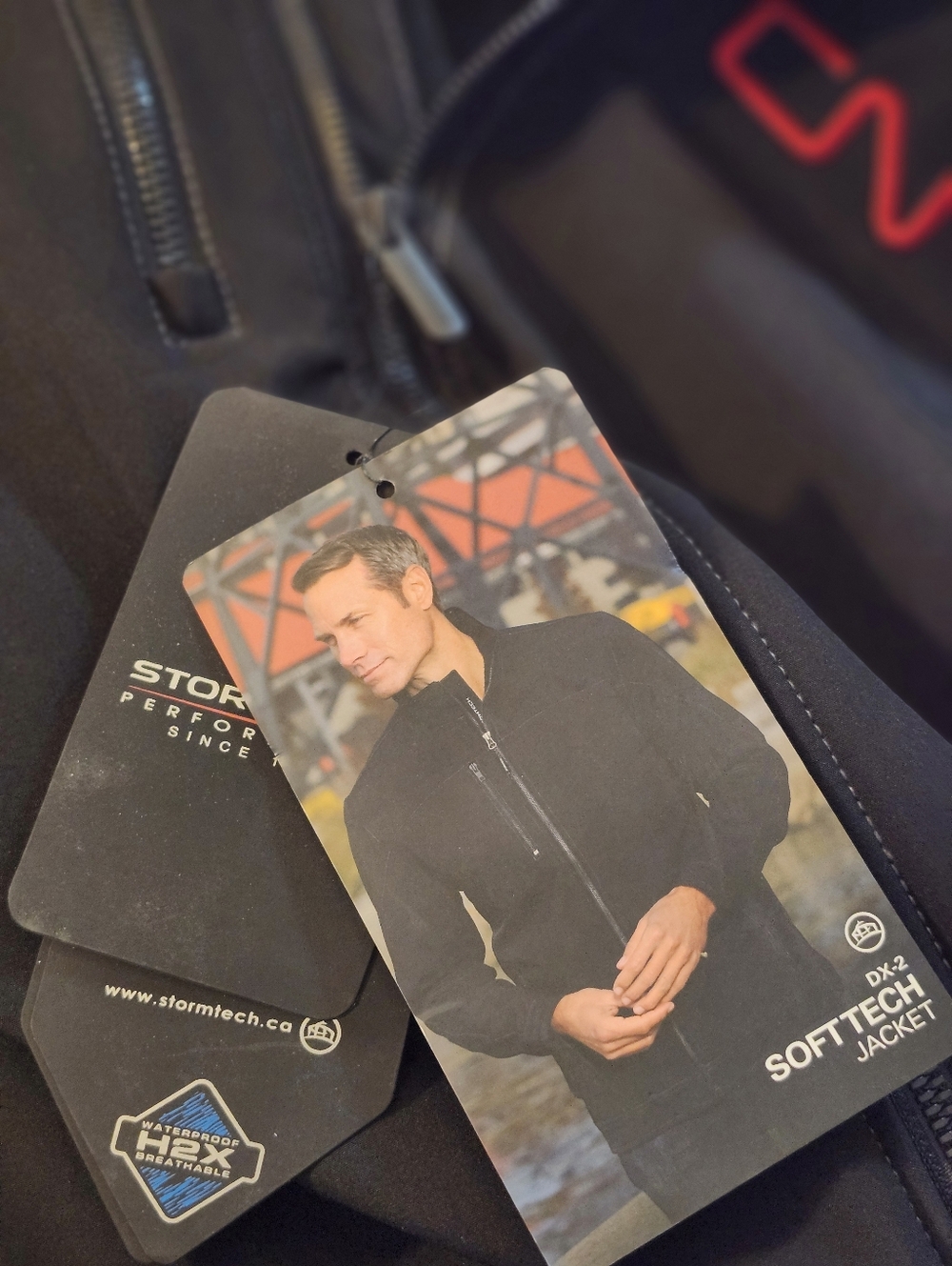 CN Stormtech Black Softshell Jacket - Men